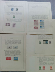 IRLAND - 136 Irland Kemmbinder mit meist gest. Sammlung auf Blättern ...