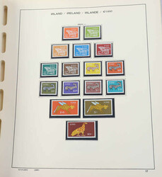 IRLAND - Grundstockslg. im Schaubek-Album, dabei frühe Ausgaben, ...
