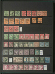 IRLAND - umfangr. Dubl.-Partie ab ein paar Aufdrucken im grossen ...