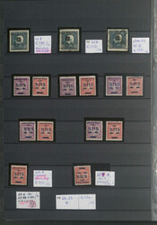 JUGOSLAWIEN - 1918/19, interess. Partie der alten Marken mit Besseren ...