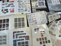 JUGOSLAWIEN - Karton mit interess., unsortiertem Best., Marken v. Alt ...