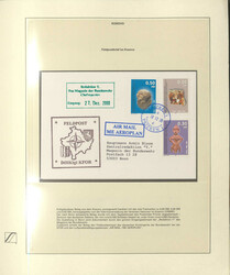 KOSOVO - 2000/06, Slg. mit ein paar Belegen incl. Feldpost, dabei ...