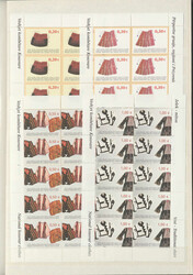 KOSOVO - 2000/06, kpl. ** Slg. auf Safe-Dual-Vordruckblättern incl. ...