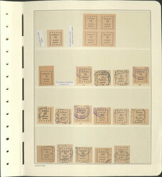 LITAUEN - 1919/40, sehr umfangr. Slg. in 2 Leuchtt.-Alben, teils spez ...