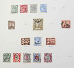 MALTA - 1885/1979, Slg. in 2 Borek-Alben mit frühen Ausgaben, ...