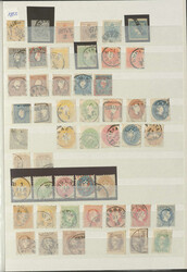 ÖSTERREICH - umfangr., anfangs # Slg. ab der Mi.Nr. 1/5, sauber ...