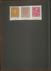 ÖSTERREICH - 1850/1937, doppelt geführte u. oft mehrfach zus ...