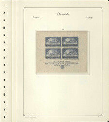 ÖSTERREICH - 1850/1990, anfänglich #, später ungebrauchte bzw. ** ...