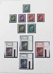 ÖSTERREICH - 1945/70, ** Slg., sehr sauber im Lindner-Ringbinder ...