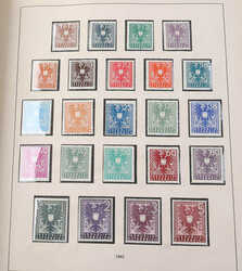 ÖSTERREICH - 1945/76, schöne ** Slg., über weite Teile kpl. im ...
