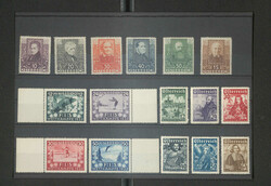 ÖSTERREICH - ** Slg. 1.Republik mit Besseren wie Nr. 304/12, 315/17, ...