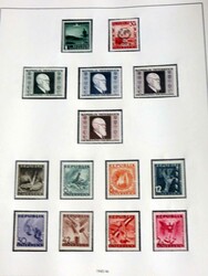 ÖSTERREICH - 1946/73, umfangr. ** Slg. incl. wenig Dubletten auf ...