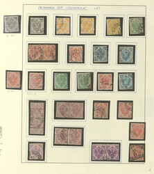 BOSNIEN UND HERZEGOWINA - spez. Slg., auf Blättern aufgezogen, ab ...