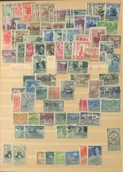 RUSSLAND/SOWJETUNION - doppelt geführte Slg., beginnend ab dem ...