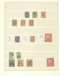 RUSSLAND/SOWJETUNION ABARTEN/PLATTENFEHLER - interess. Slg. v. wohl ...