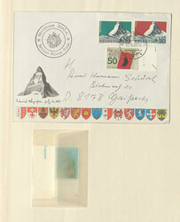 SCHWEIZ - Posten bis 1934 im Steckbuch, beginnend ab Poste Locale, ...