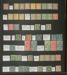 SCHWEIZ - Slg. im Lindner-Ringbinder ab älteren Marken, hier u.a. 6 ...