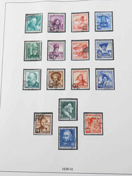 SCHWEIZ - 1938/73, Slg. im Lindner-Falzlosalbum mit vielen kpl. ...