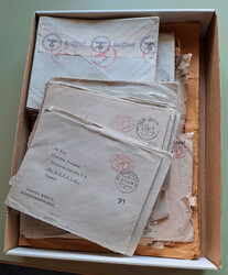 SCHWEIZ - spannender u. umfangr. Briefe-Bestand in 2 grossen Kartons ...