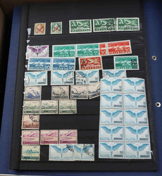 SCHWEIZ - Posten auf grossen Einsteckseiten, dabei Ausg. der ...