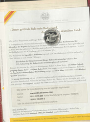 MÜNZEN - komplett belassene Einlieferung im Album, dabei 5bändige ...