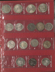 MÜNZEN - komplett belassene Einlieferung im Album, dabei 5bändige ...