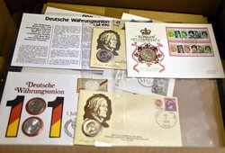 MÜNZEN - Posten mit zahlreichem modernen Abo-Material u. Lieferungen ...