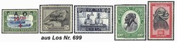 RUANDA-URUNDI - 1916/61, Slg. ab alten Überdrucken im Lindner-Album, ...