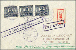 1923, 23.VII. Warschau - Strassburg, 1000 Mk. Kopernikus im ...