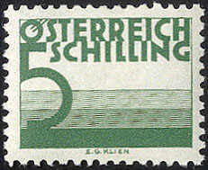 1 S. - 10 S. Ziffern 1925, die 4 Höchstwerte per 25mal tadellos ...