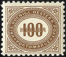 4745: Austria - Postage due stamps