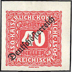 4745: Austria - Postage due stamps