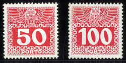 4745: Austria - Postage due stamps