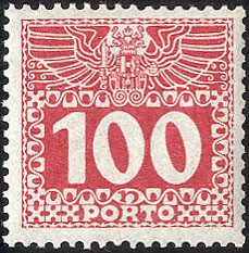 4745: Austria - Postage due stamps