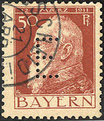 15: Germania - Stati de Baviera - Official stamps