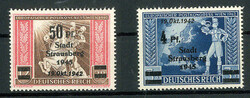 4, 6. 50 Pfg. Sondermarken mit Überdruck tadellos **. Mi. 610,- €  ...