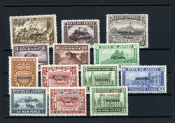 Gebührenmarken 1912/1971, insgesamt 14 verschiedene Werte mit ...