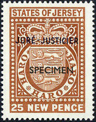 3760: Jersey - Verrechnungsmarken