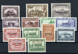 Gebührenmarken 1912/1971, insgesamt 14 verschiedene Werte mit ...