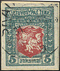 2.Berliner Ausgabe 1919, breitrandig ungezähnt, tadellos #