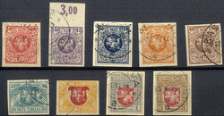 2.Berliner Ausgabe 1919, breitrandig ungezähnt, tadellos #