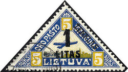 Flugpost 1922 tadellos #, Höchstwert in Type I + II. Mi. 170,- €
