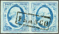 Freimarken 1852 in tadellosen farbfrischen, breitrandigen ...