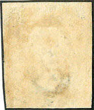 5 C. Freimarken 1852, allseits breitrandig geschnitten, tadellos #, ...