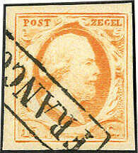 Freimarken 1852, allseits voll-/breitrandig geschnitten, tadellos ...