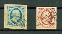 Freimarken 1852, allseits voll-/breitrandig geschnitten, tadellos ...