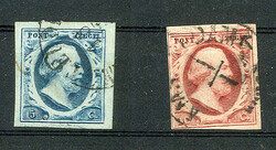 Freimarken 1852 tadellos #, allseits breitrandig geschnitten, 10 C. ...