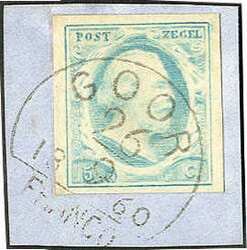 Freimarken 1852, allseits breitrandig, sauber #, 5 C. u. 10 C. auf ...