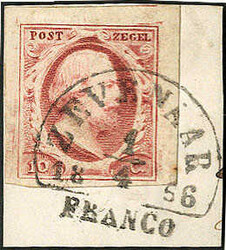 Freimarken 1852, allseits breitrandig, sauber #, 5 C. u. 10 C. auf ...