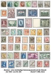 7092: Sammlungen und Posten Benelux - Sammlungen